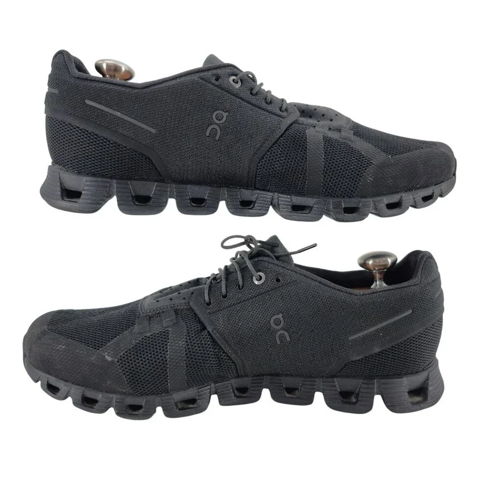 ON Art. Cloud Waterproof Swiss Running Sneakers Womens 8.5M Black Athletic Shoes - Picture 8 of 11